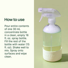 Load image into Gallery viewer, Glass Spray Bottle with Chamomile Sleeve
