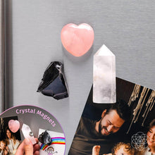 Load image into Gallery viewer, Crystal Guardian Magnets - Trio of Peace & Protection
