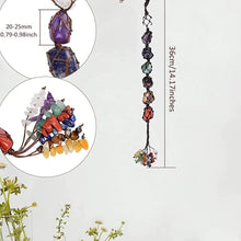 Load image into Gallery viewer, Seven Chakras & Tree of Life Pendant Ornament