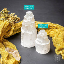 Load image into Gallery viewer, Selenite Cleansing Lamp