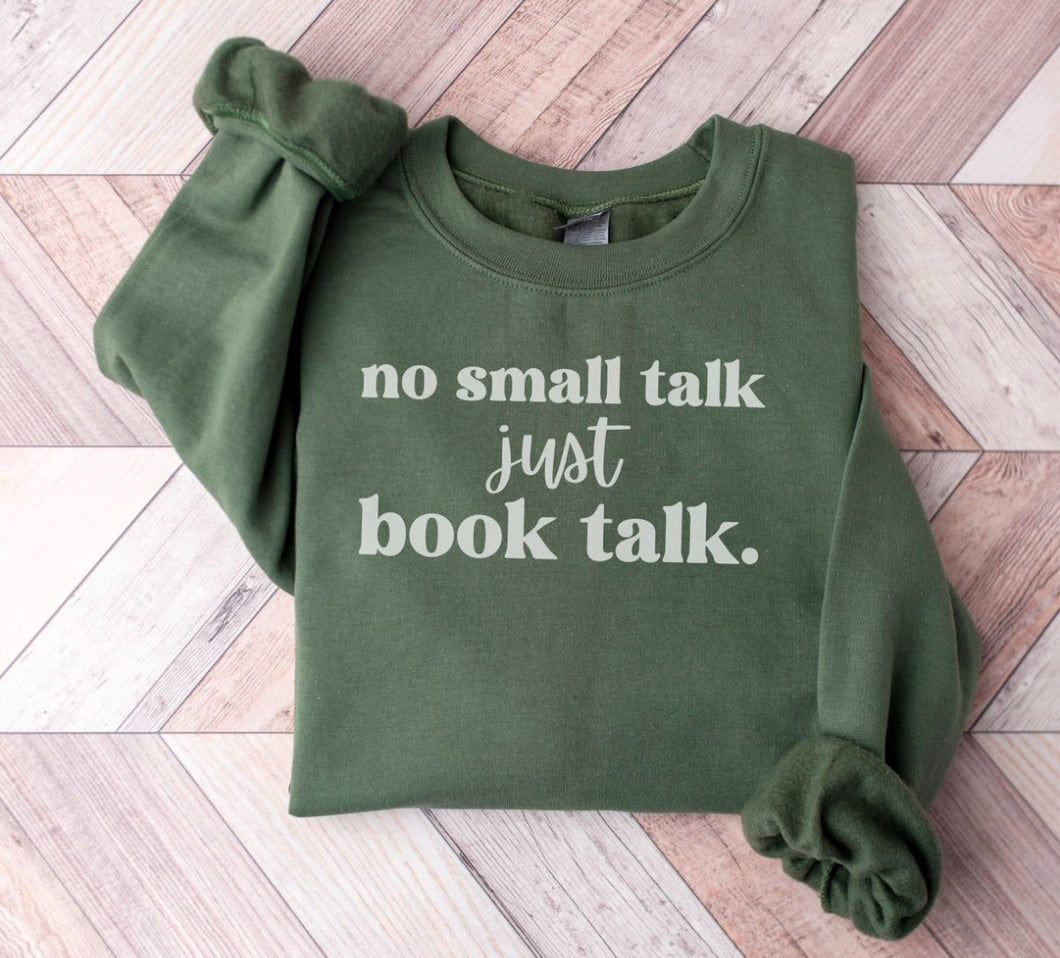 No Small Talk, Just Book Talk