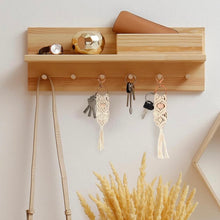 Load image into Gallery viewer, Boho Macrame Keychain
