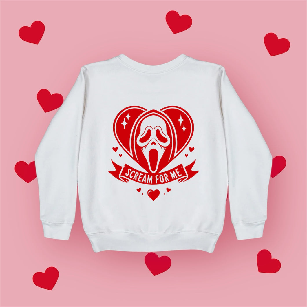 Scream For Me Valentine Apparel
