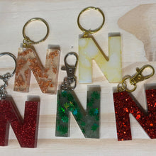 Load image into Gallery viewer, Letter Keychain
