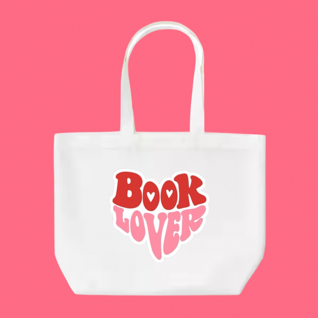 Book Lover Tote Bag
