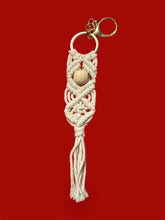 Load image into Gallery viewer, Boho Macrame Keychain
