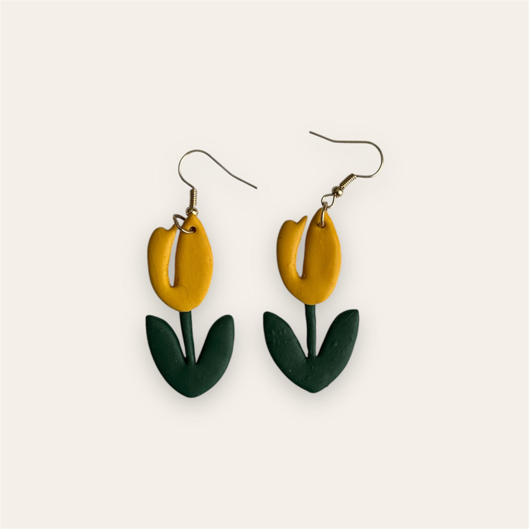 Tulip Dangle Earrings