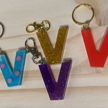 Load image into Gallery viewer, Letter Keychain
