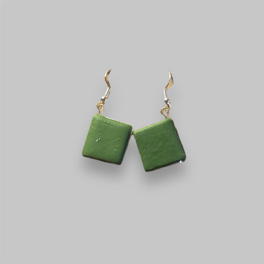 Literary Charm Dangle Earrings