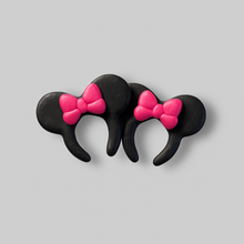 Load image into Gallery viewer, Minnie Mouse Ear Headband Earrings

