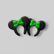 Load image into Gallery viewer, Minnie Mouse Ear Headband Earrings

