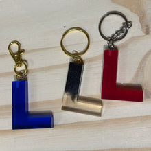 Load image into Gallery viewer, Letter Keychain
