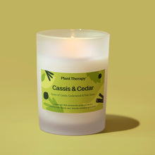 Load image into Gallery viewer, Cassis &amp; Cedar Naturally Scented Candle
