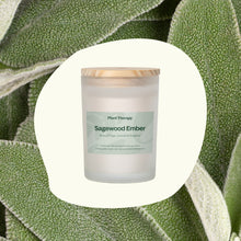 Load image into Gallery viewer, Sagewood Ember Naturally Scented Candle
