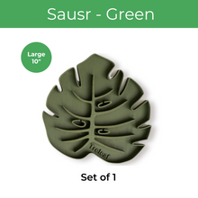 Load image into Gallery viewer, Tera Sausr - Leaf-shaped Pot Saucer - Drip tray for houseplants - Humidity tray
