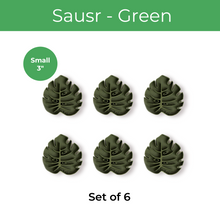 Load image into Gallery viewer, Tera Sausr - Leaf-shaped Pot Saucer - Drip tray for houseplants - Humidity tray
