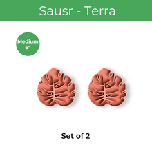 Load image into Gallery viewer, Tera Sausr - Leaf-shaped Pot Saucer - Drip tray for houseplants - Humidity tray
