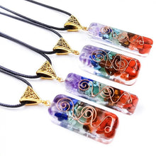 Load image into Gallery viewer, Orgone Chakra Balancing Necklace
