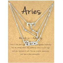 Load image into Gallery viewer, Zodiac Constellation Necklace Set
