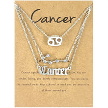 Load image into Gallery viewer, Zodiac Constellation Necklace Set

